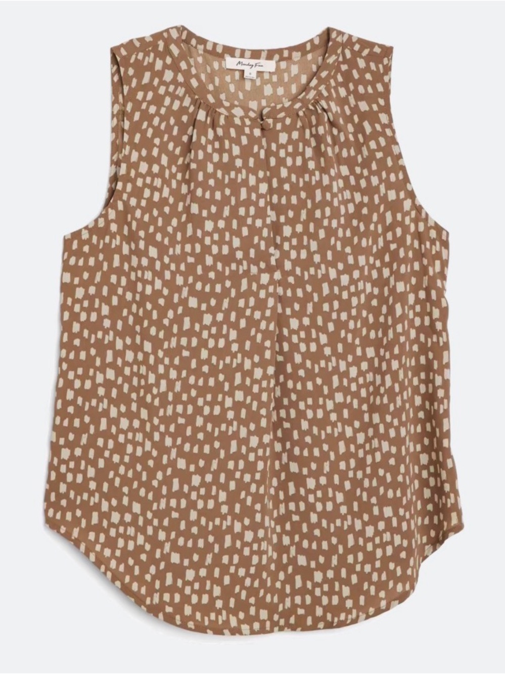 Monday Fun Sleeveless Blouse